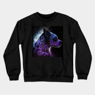 Gothic Staffy Art Crewneck Sweatshirt